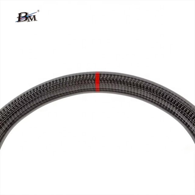 Real 100% Glossy Carbon Fiber Custom Steering Wheel For Y61 Patrol Nissan 2015 to 2017 Cars Volante Interior Upgrade Accessory