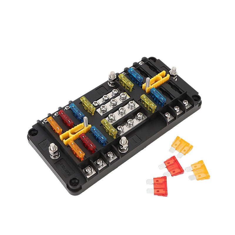 12 Way Fuse Box With 2 Separate Circuit for Dual Battery