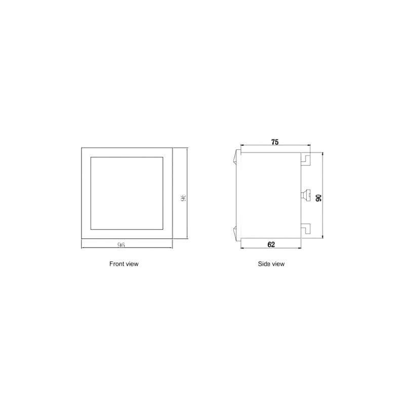 RCM AC Residual Current Monitors Digital Earth Leakage Fault Protective Current Relay for Power Plant and Industry Port