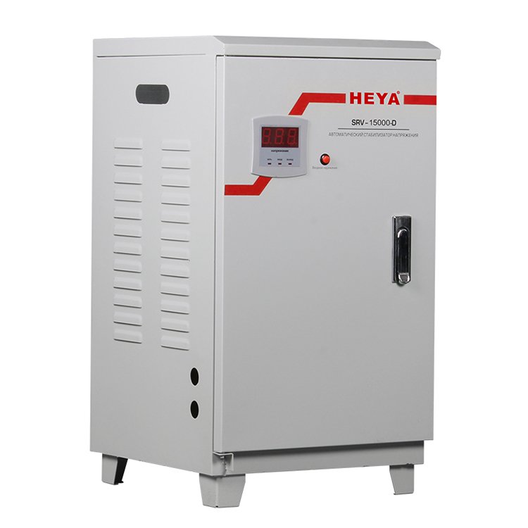 SRV Industrial 15KVA 20KVA LED Display Relay Type Automatic Manostat Voltage Regulator Stabilizers