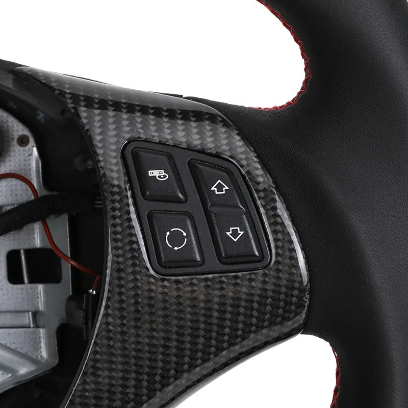 Original M Sport Half Leather Carbon Fiber Steering Wheel for BMW E39 E60 M5 E61 E81 E82 E83 E87 Z4 E89 E90 E91 E92 E93 E70 E71