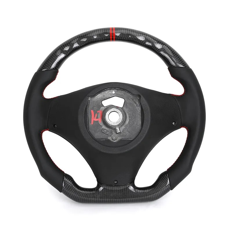 Original M Sport Half Leather Carbon Fiber Steering Wheel for BMW E39 E60 M5 E61 E81 E82 E83 E87 Z4 E89 E90 E91 E92 E93 E70 E71