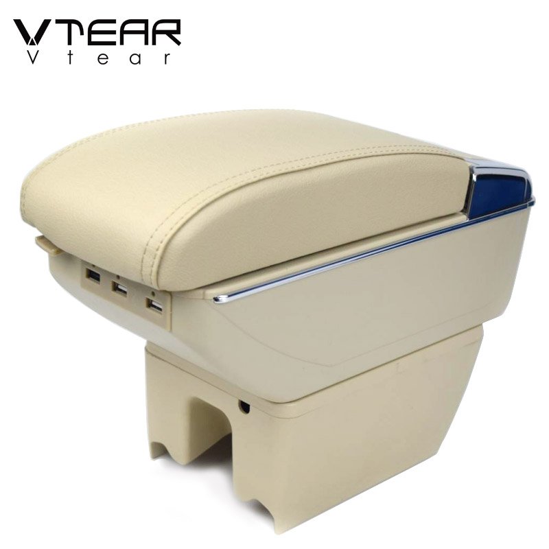 Vtear for Suzuki Ertiga Armrest Interior Center Console Storage Box Arm Rest Car-styling Decoration Accessories Parts Organizer