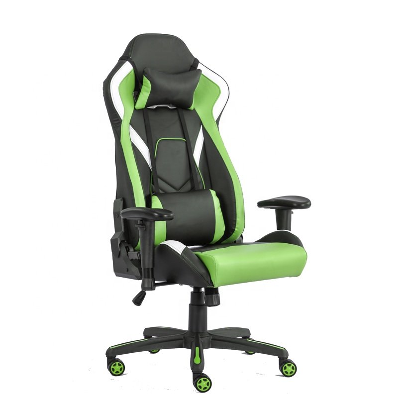 Factory OEM Wholesale Cheap Gaming Chair Racing Style Multi-color Optional Reclining Gaming Chair 2D Adjustable Armrest