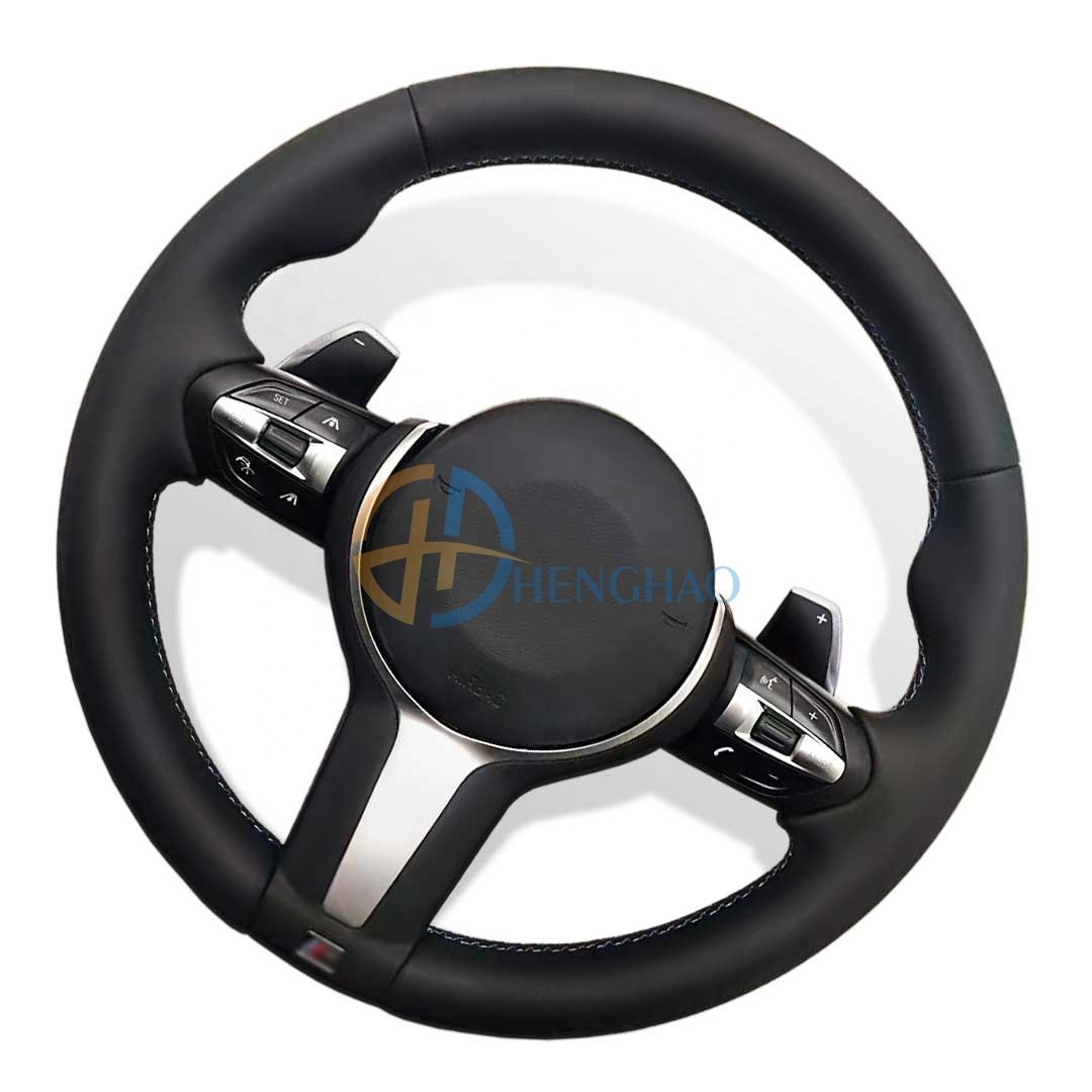 M Performance Leather Steering Wheel Fit For BMW F10 F15 F20 F25 F30 M3 M6 M5 Sport Steering Wheel