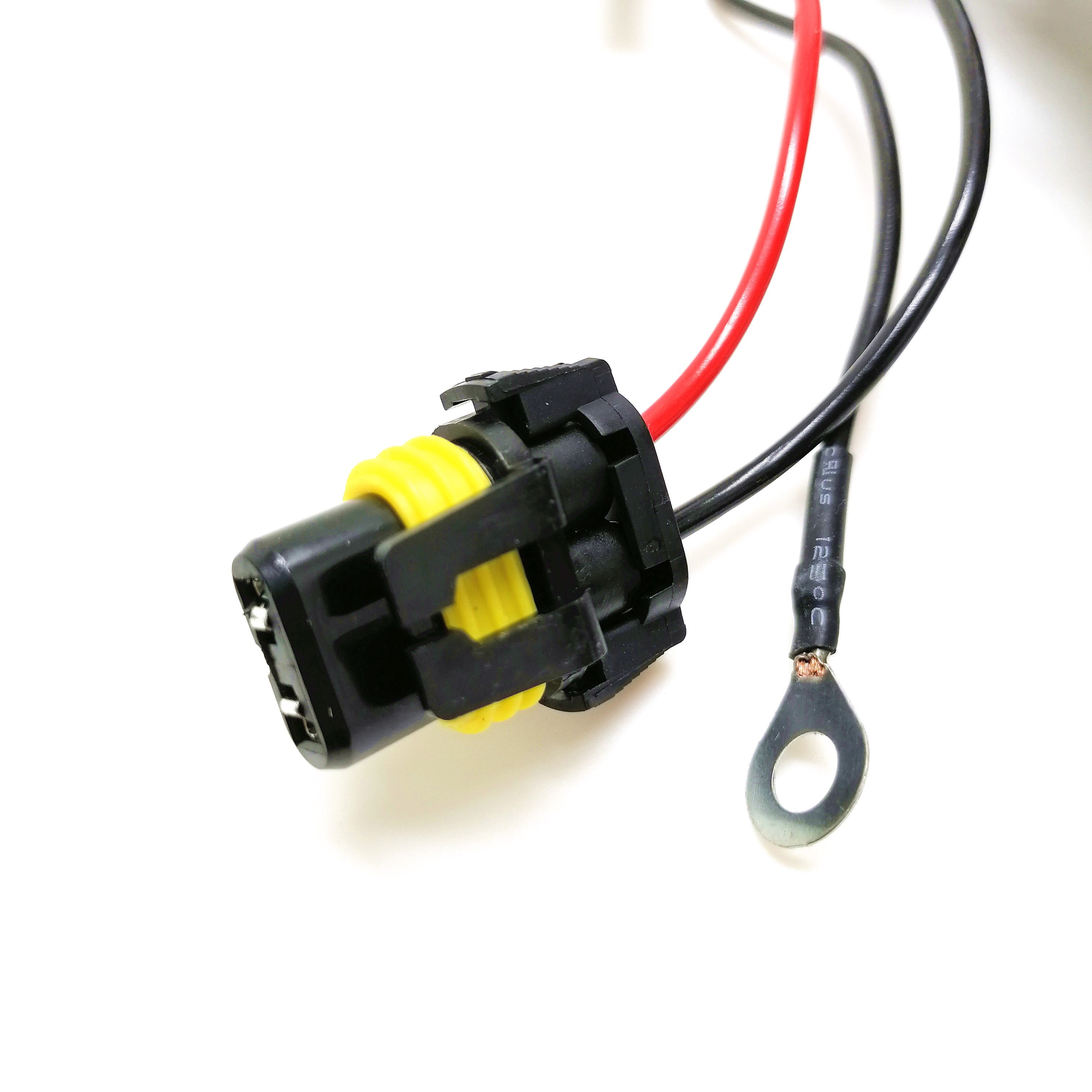 SKYEARTH H4 HID Xenon Relay Wiring Harness Kit Solves Issues Electrical Systems Conversion HID Xenon Kit Headlight 12V 35w 40A
