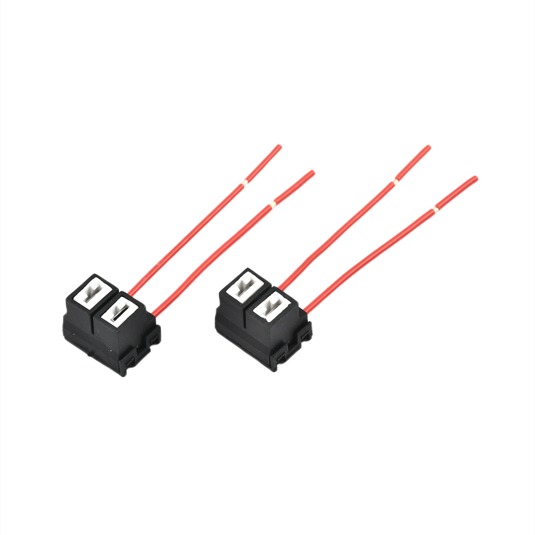 Relay H7 9006 H11 9005 Ceramic Plug & Socket Auto Light Bulb H1 Copper & PVC Material Automobile Light Bulb Connector