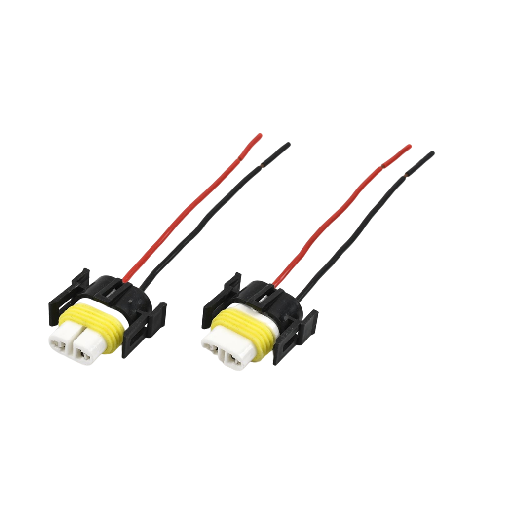 Relay H7 9006 H11 9005 Ceramic Plug & Socket Auto Light Bulb H1 Copper & PVC Material Automobile Light Bulb Connector