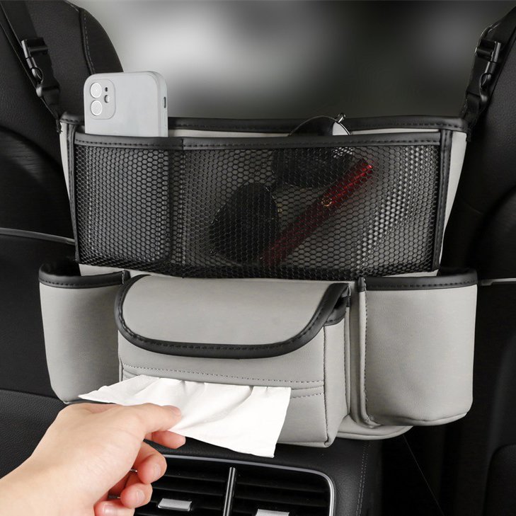 Multifunctional Car Storage Bag Car Center Console Armrest Box Isolation Stop Bag Storage Bag Car Interior Storage