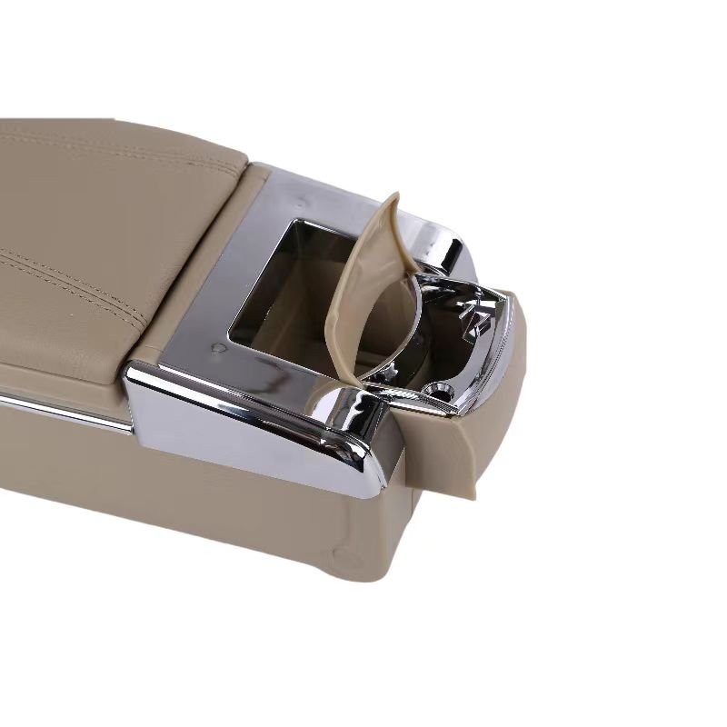 Nissan Tiida Car Armrest Box Universal Car Armrest PU Leather Panel Retractable and Rotatable Storage Armrest Box