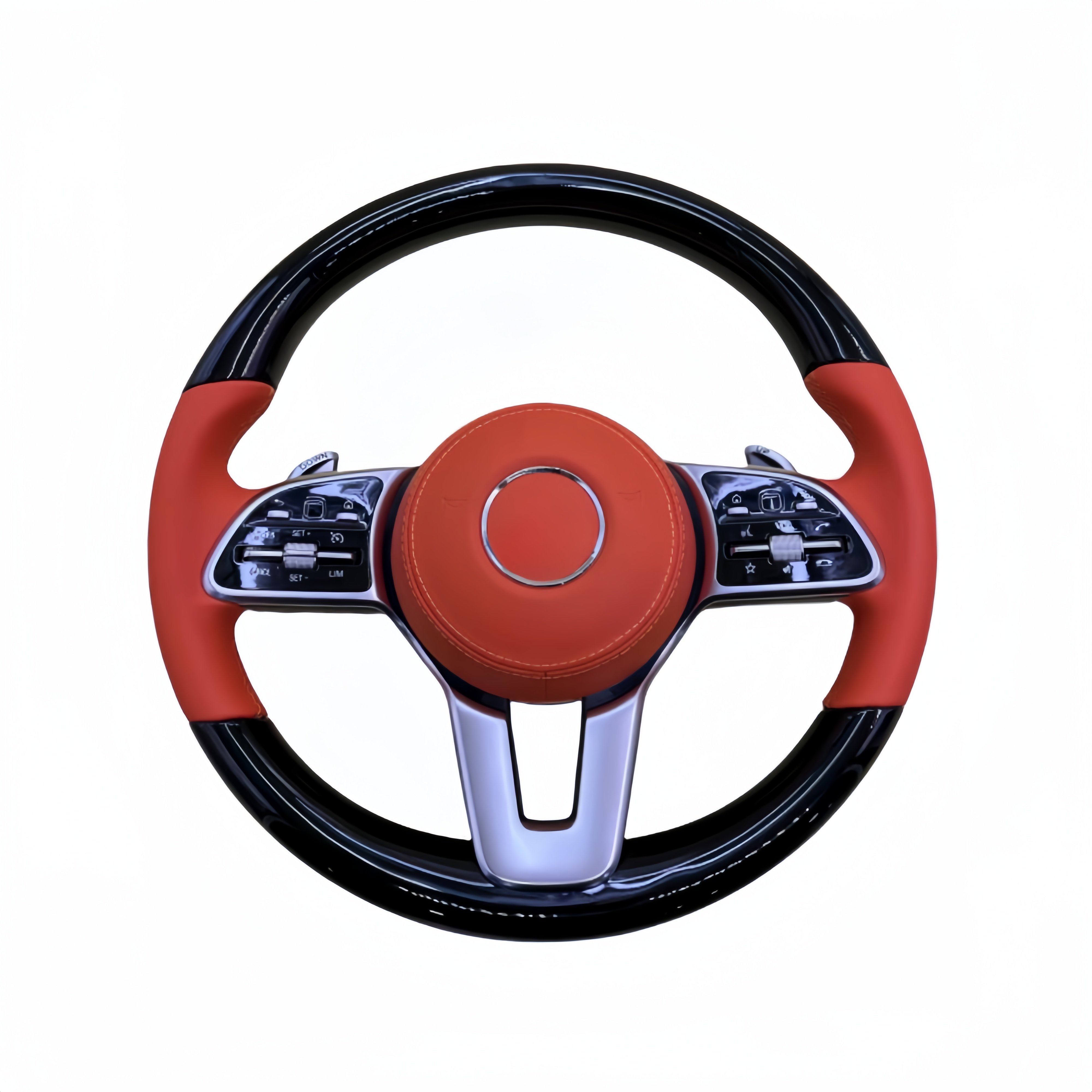 Custom Steering Wheel Fit for Mercedes Benz E C ML GL A Class W204 W212 W166 W246 Mercedes Benz Steering Wheel Wood
