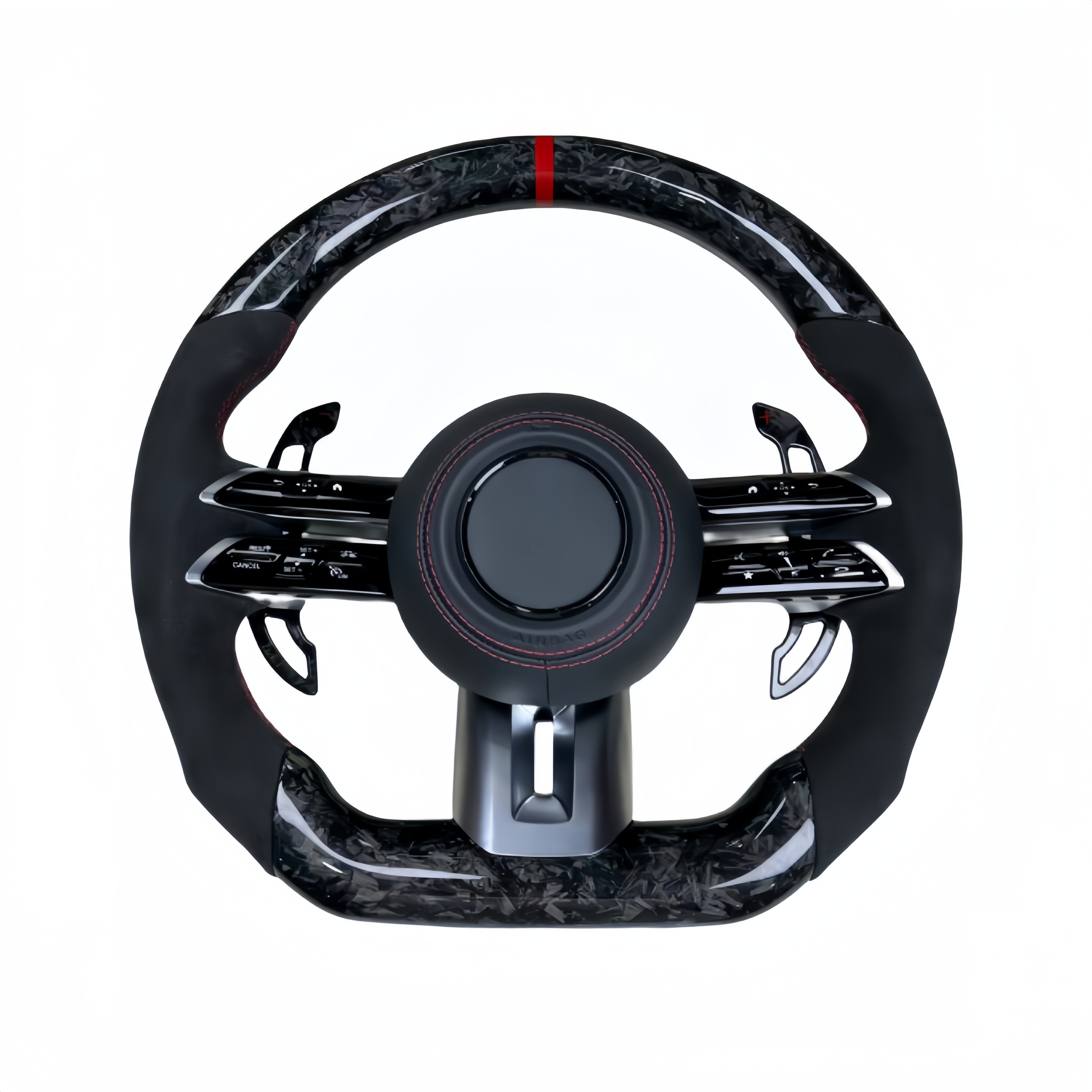 Custom Steering Wheel Fit for Mercedes Benz E C ML GL A Class W204 W212 W166 W246 Mercedes Benz Steering Wheel Wood