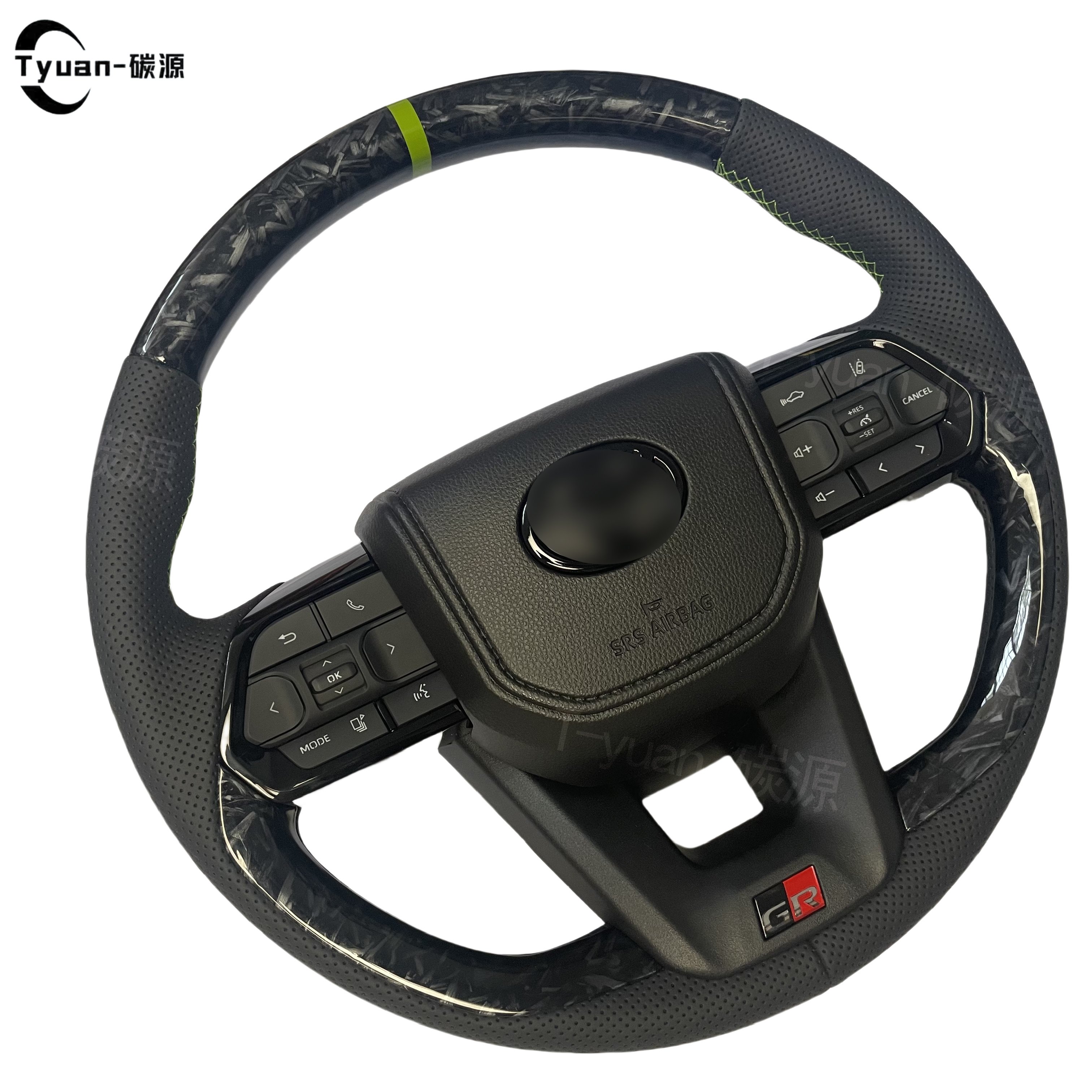 Upgraded Carbon Fiber Steering Wheel For Toyota LC300 300 Series LC200 LC79 Camry Landcruiser FJ Corolla Steering Wheels