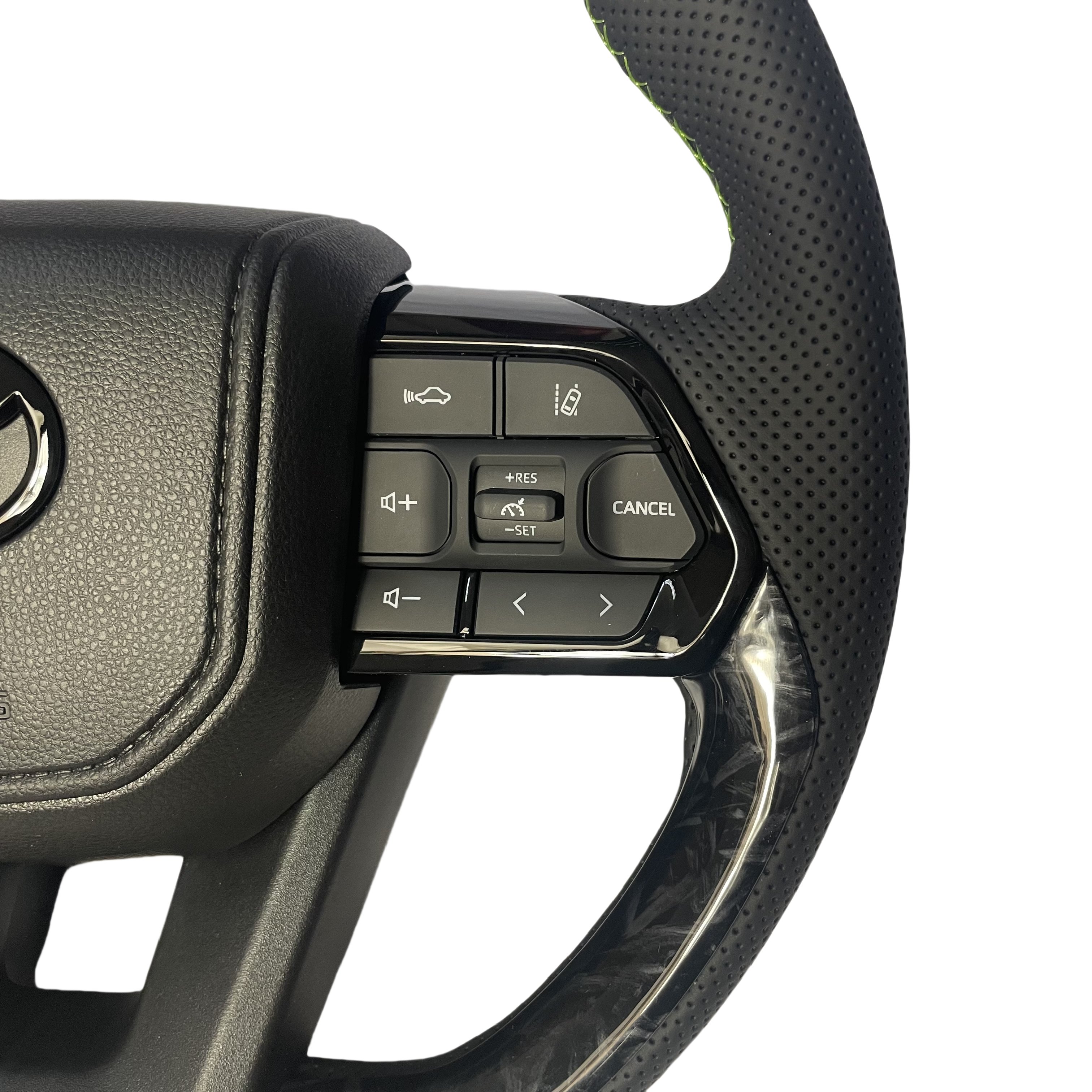 Upgraded Carbon Fiber Steering Wheel For Toyota LC300 300 Series LC200 LC79 Camry Landcruiser FJ Corolla Steering Wheels
