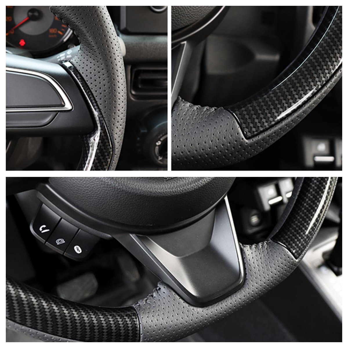 JB74W JB64W old-fashioned Automobile Interior Accessories Car Steering wheel for Suzuki Jimny 2018 2020 2024 JB64 JB74 2019