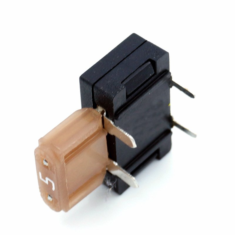 Small Car Fuse Holder Pcb Side Installation Nylon Plug-In Mini pcb Mount Fuse Holder Vertical