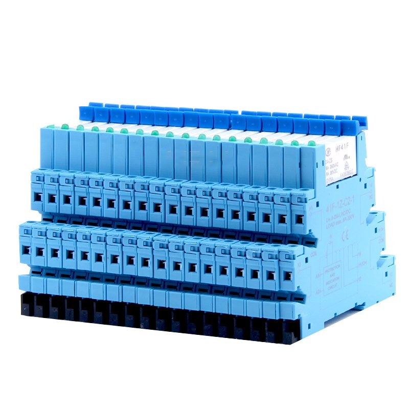 New and Original Ultrathin Safety Relay for HF41F-024-ZS 41F-1Z-C2-1 24V PLC-RSC Thickness PLC Relay