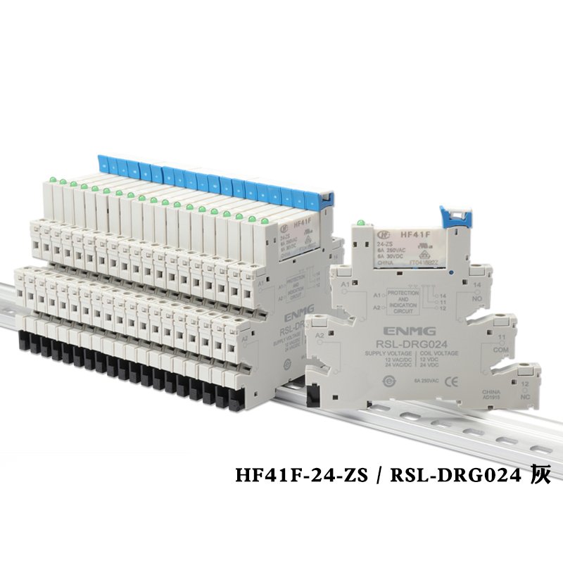 New and Original Ultrathin Safety Relay for HF41F-024-ZS 41F-1Z-C2-1 24V PLC-RSC Thickness PLC Relay