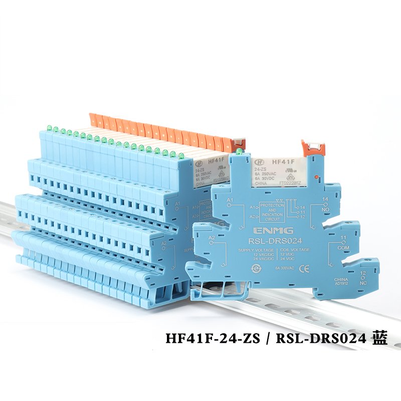 New and Original Ultrathin Safety Relay for HF41F-024-ZS 41F-1Z-C2-1 24V PLC-RSC Thickness PLC Relay
