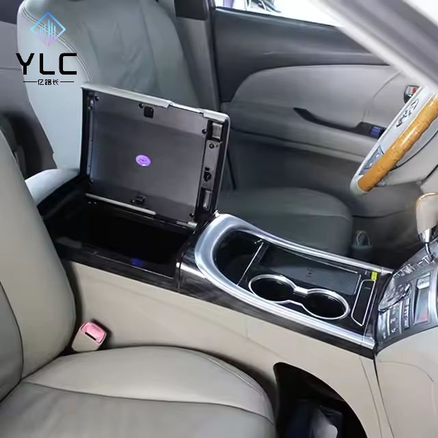 YLC 220V Power Socket Central Handrail Box of Automobile Refrigerator Suitable for Honda Odyssey Armrest Box Mixed with ELYSION