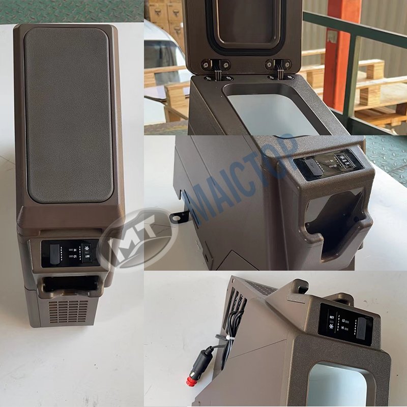 Maictop Car Interior Accessories Central Control Armrest Mini Refrigerator for Land Cruiser LC76 LC79 FJ76 FJ79 FJ70