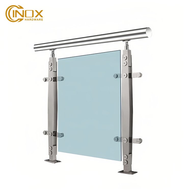 SUS304 316 Fsjrs Mirror Finish Stainless Handrails Stair Armrest