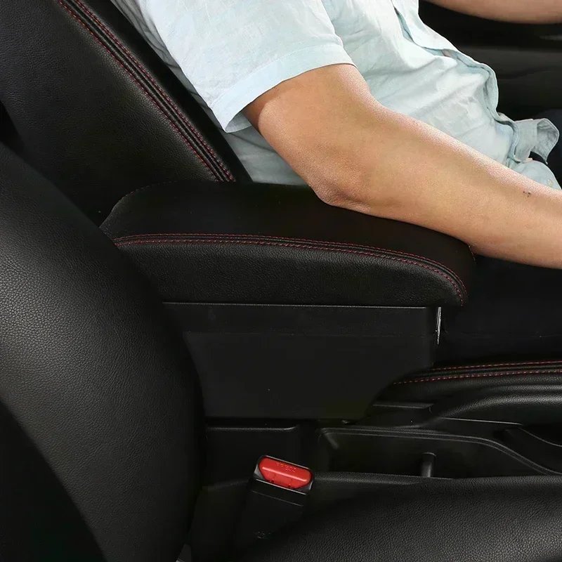 TONC Driving in Style and Convenience: Ford Focus Armrest Storage with USB Charging, Ergonomic Design, and Tech-Forward Features