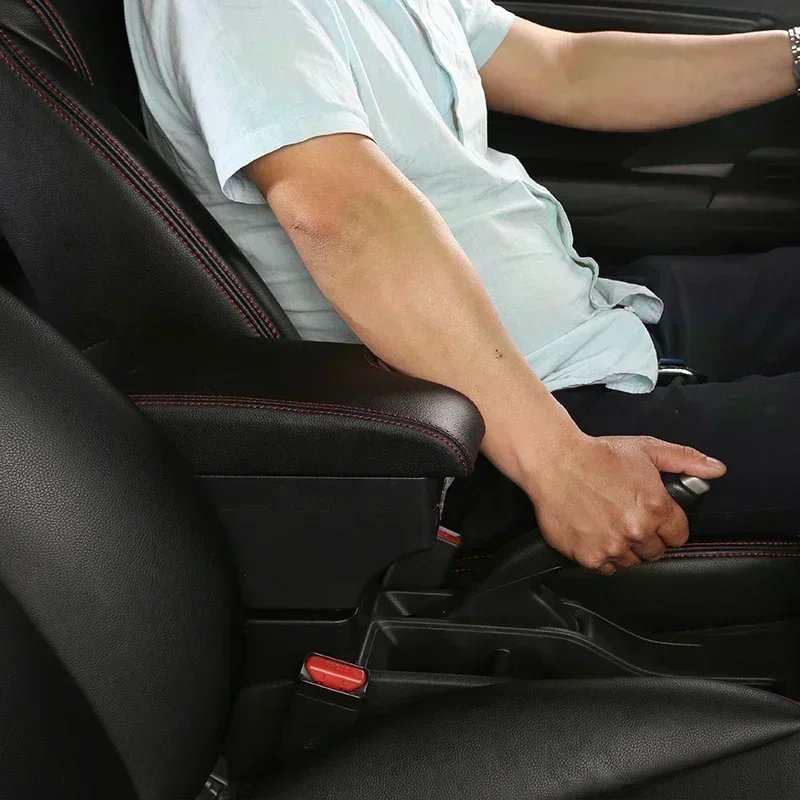 TONC Driving in Style and Convenience: Ford Focus Armrest Storage with USB Charging, Ergonomic Design, and Tech-Forward Features