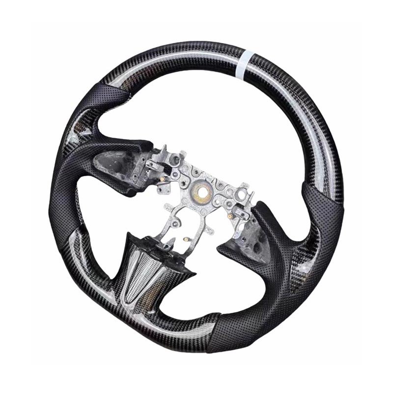 Car Steering Wheels for Infiniti G37 S FX37 Coupe Sedan Coupe LED RPM Real Carbon Fiber Steering Wheel?
