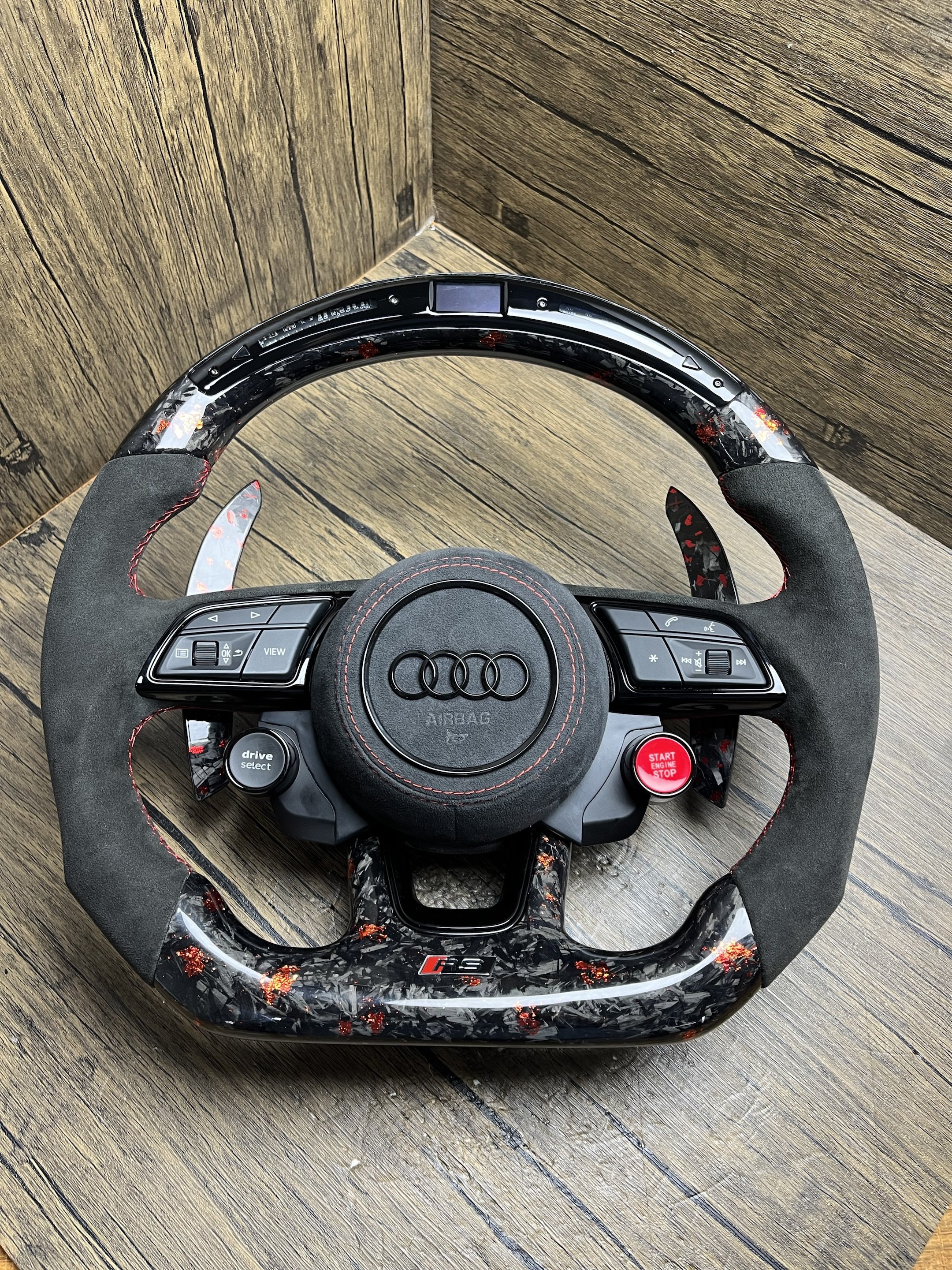 Upgrade New Complete Leather Steering Wheel Fit for Porsche Panamera Macan Cayenne 918 911 718 970 971 958 Custom steering wheel