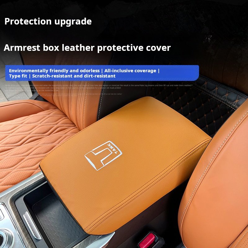 Stylish & Comfortable Tank 500 Vehicle Accessory Armrest Box Pad