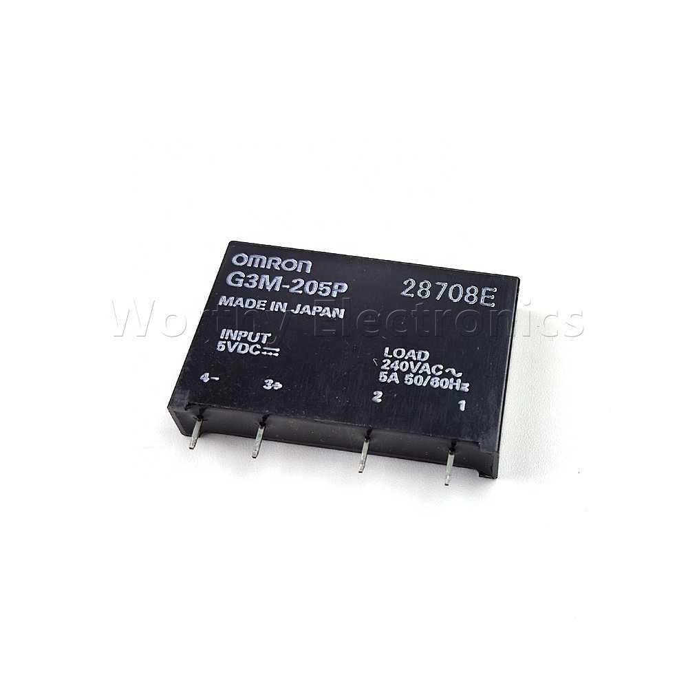 Electrical components Solid state relay 5/12/24VDC 5A DIP 4Pin G3M-205P-DC5V 12/24V