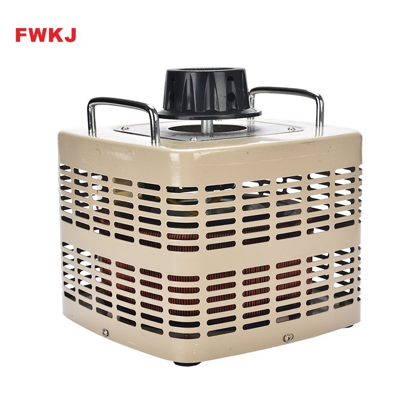 TDGC2-5KVA 0-250AC Output Single Phase Adjustable Manual Toroidal Variac Transformer Voltage Regulator FWKJ Factory Directly