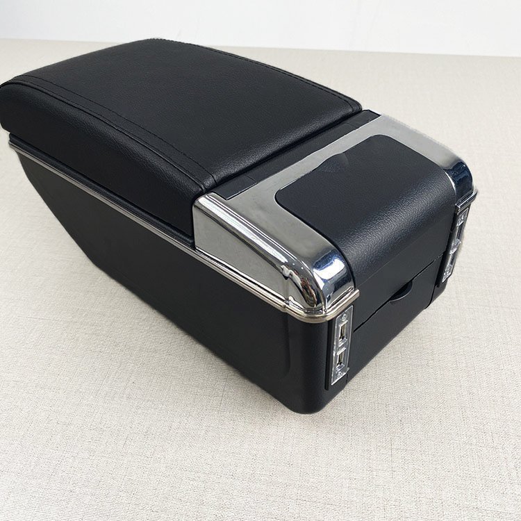 Universal Car Arm Rest Center Console Storage Box Central Universal Armrest Box With Cup Holder