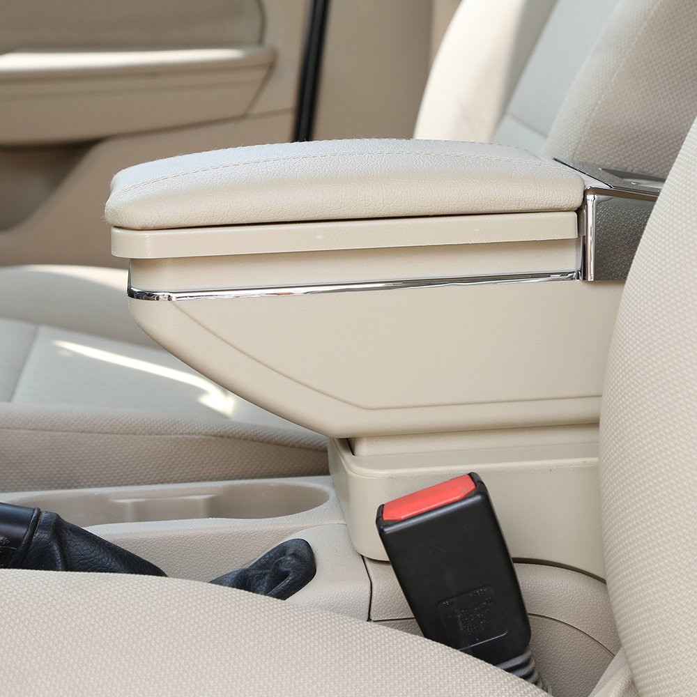 Car Console Armrest Box Arm Rest Height Adjustable Comfort Elbow Pad Universal
