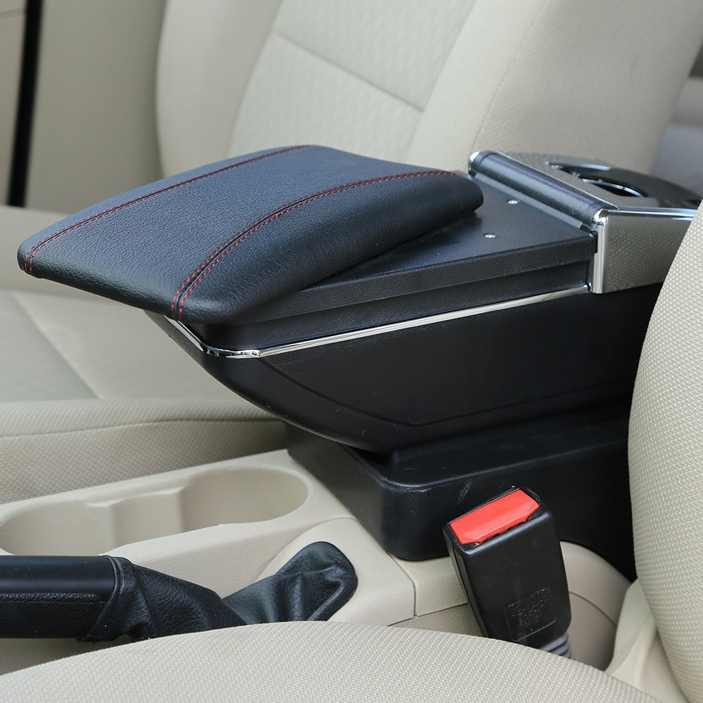 Car Console Armrest Box Arm Rest Height Adjustable Comfort Elbow Pad Universal