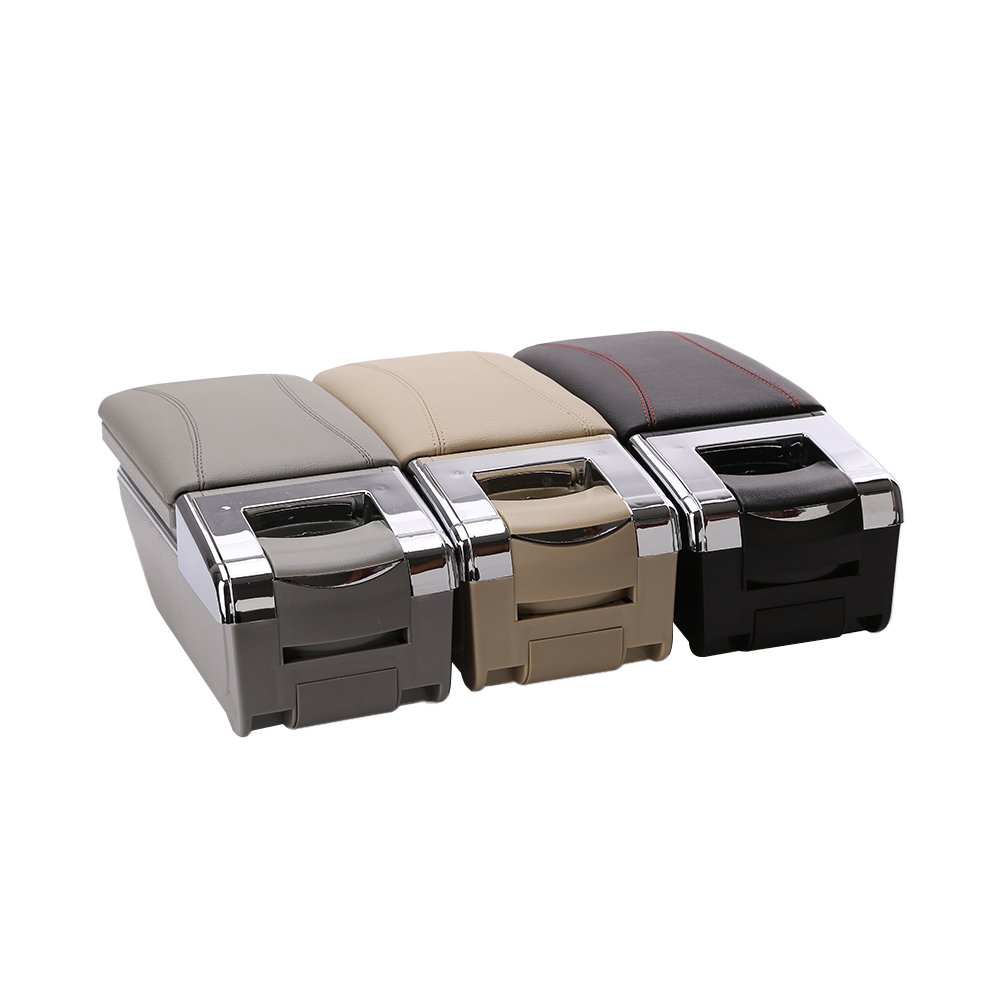 Car Console Armrest Box Arm Rest Height Adjustable Comfort Elbow Pad Universal