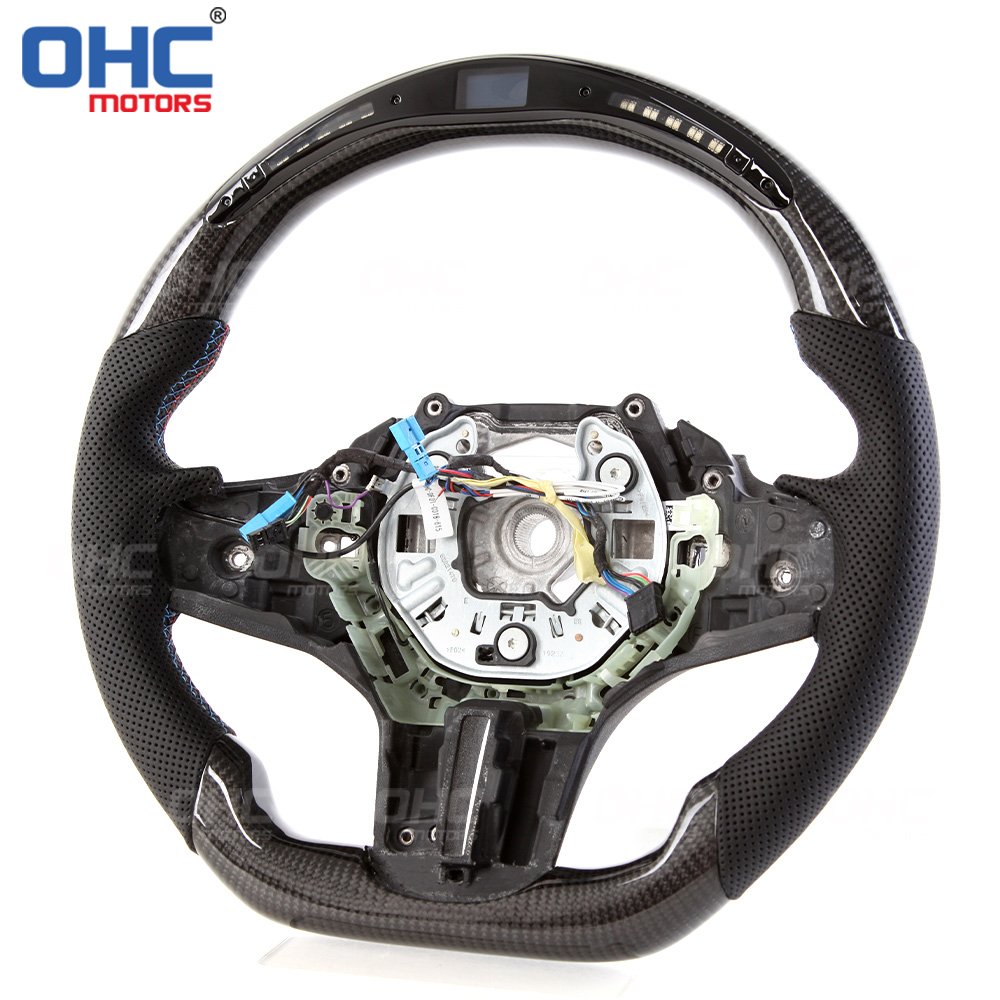 Car Steering Wheel For Bmw G20 Steering Wheel 3 Series M340i Led Performance Carbon Fiber Steering Wheel Ohc Motors