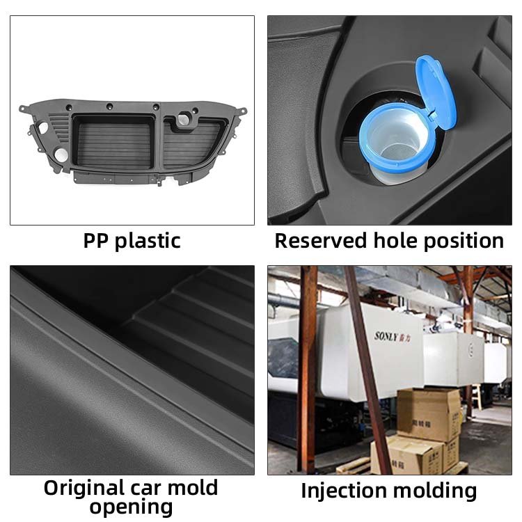 Car Front Trunk Storage Box for BYD ATTO 3 Yuan Plus Frunk Organizer Head Storage Box Multi Function Organizers