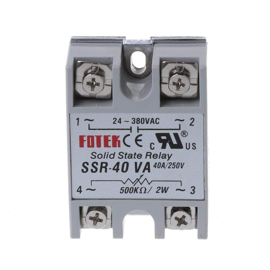 Variable Resistor Solid State Relay 40A Ssr-40va Fotek Relay,ssr40va Solid State Relay Ssr 40va