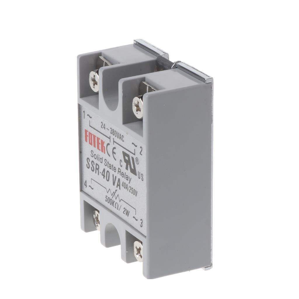 Variable Resistor Solid State Relay 40A Ssr-40va Fotek Relay,ssr40va Solid State Relay Ssr 40va