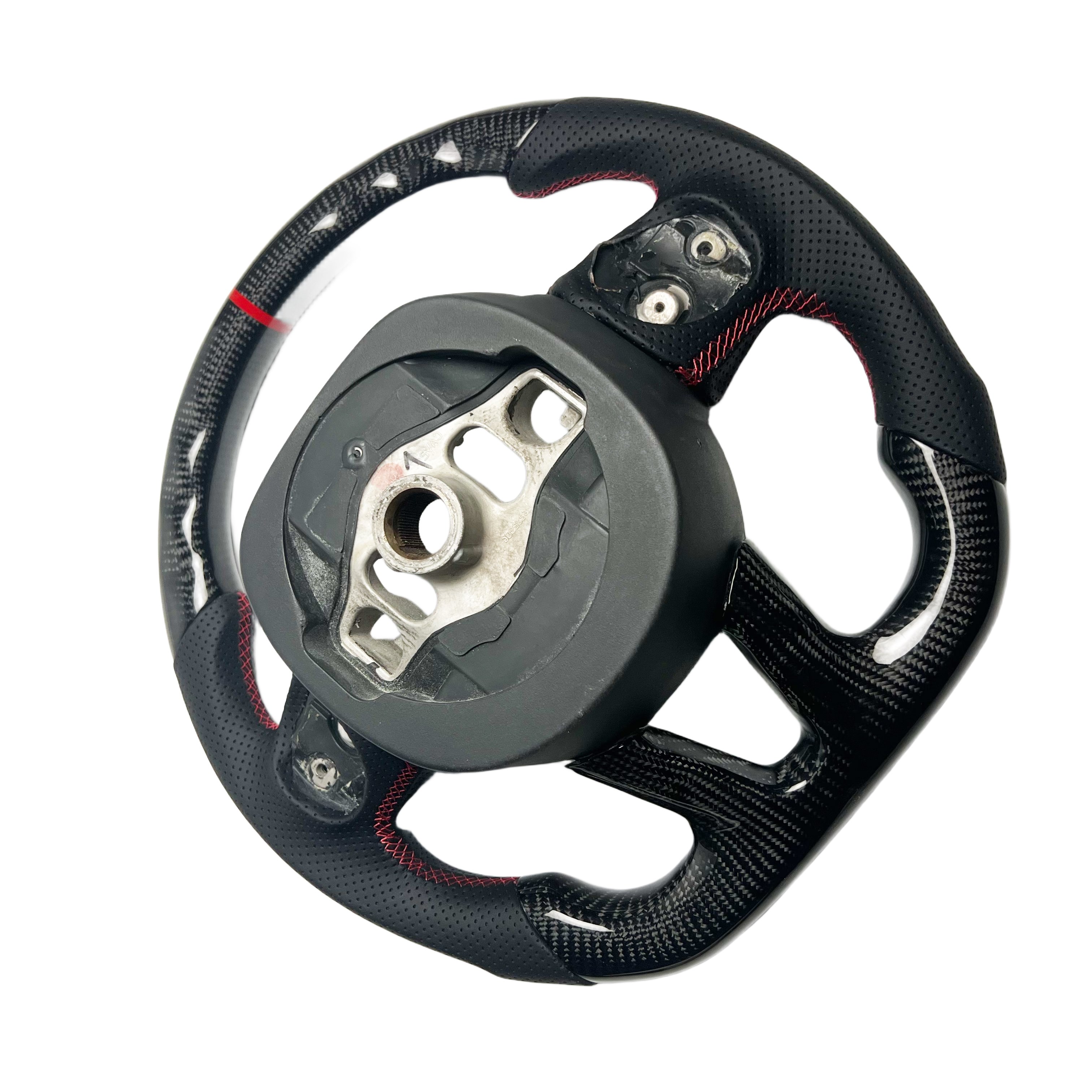 LED Carbon Fiber Steering Wheel For Dodge Charger Challenger Hellcat Charger Srt Challenger Srt Car Steering Wheel