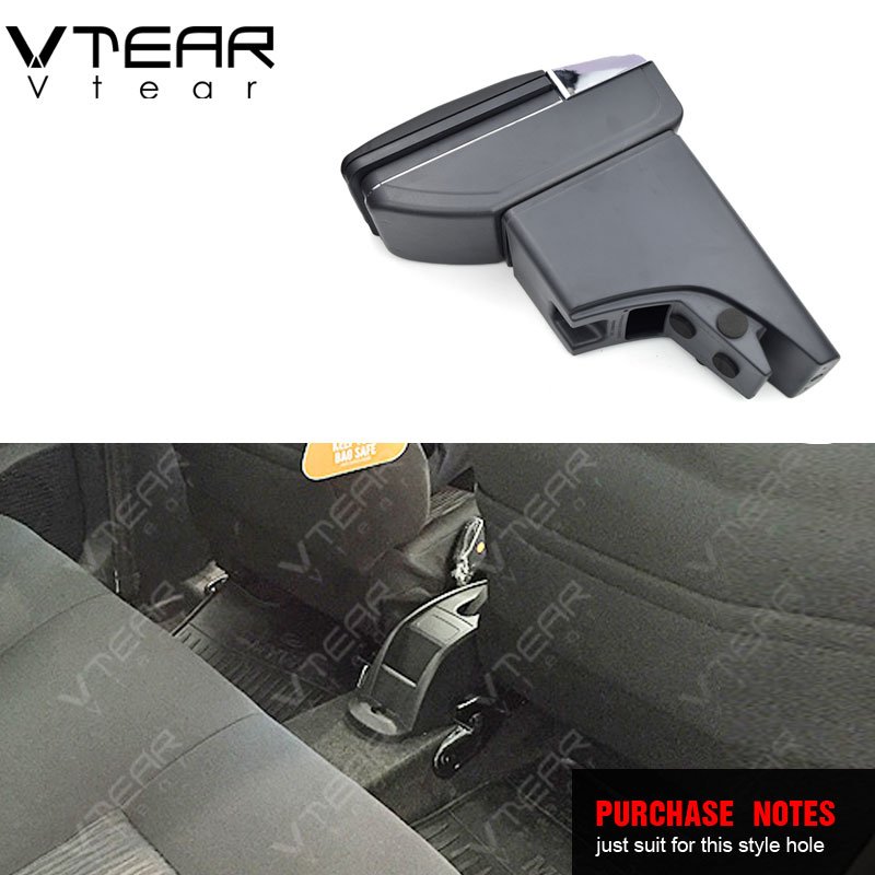 Vtear for Perodua Bezza Armrest Central Store Content Storage Box Products Interior Arm Rest Car-styling Accessories Parts