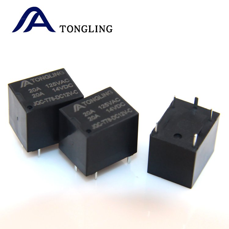T78 5Pins DC12V 20a Mini Auto Relay