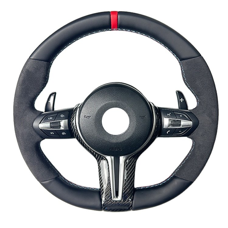 Factory Alcantara Custom Heated Alcantara Steering Wheel FOR BMW F30 F31 F32 1/2/3