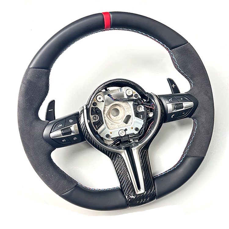Factory Alcantara Custom Heated Alcantara Steering Wheel FOR BMW F30 F31 F32 1/2/3