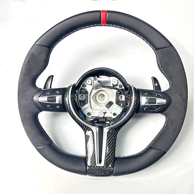 Factory Alcantara Custom Heated Alcantara Steering Wheel FOR BMW F30 F31 F32 1/2/3