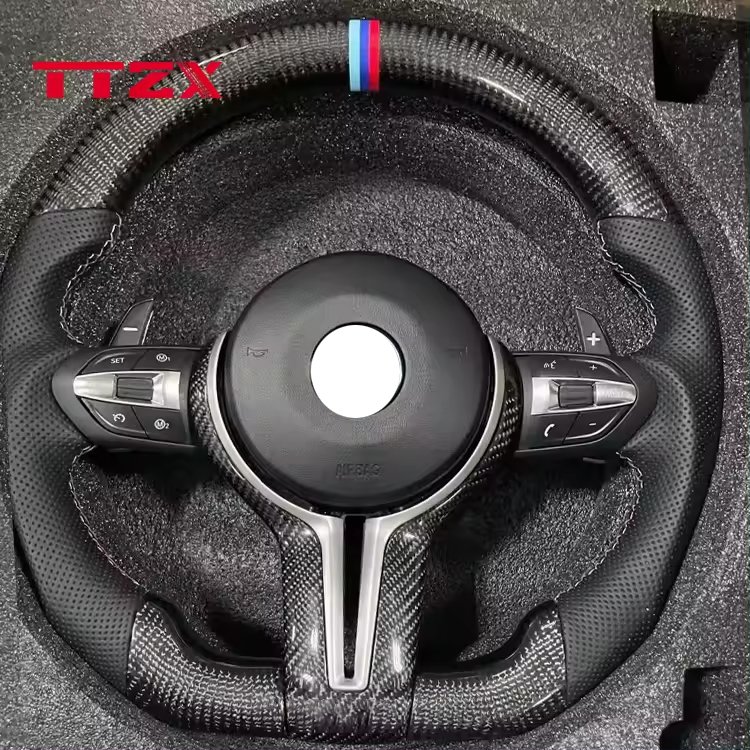 Carbon Fiber Steering Wheel for BMW F10 F22 F30 F34 F82 E70 E90 M1 M2 M3 M4 M5 Auto Parts Customized Steering Wheel