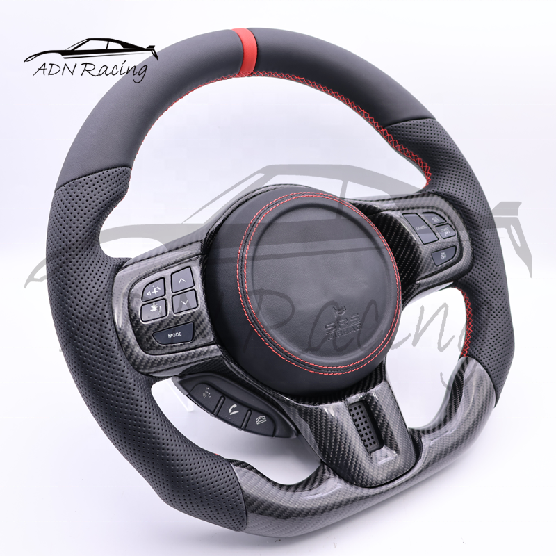 Customizable Carbon Fiber Steering Wheel For Mitsubishi Lancer Evolution X