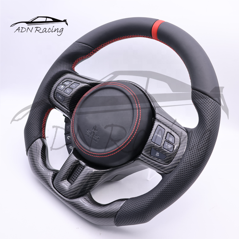 Customizable Carbon Fiber Steering Wheel For Mitsubishi Lancer Evolution X